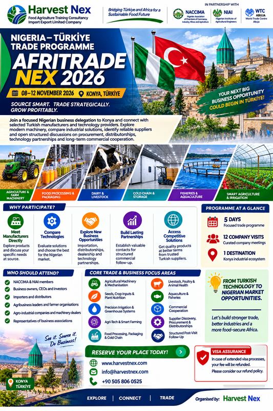 AfriTrade Nex 2026 programme poster