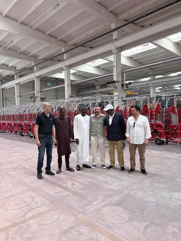 A scene from the production line