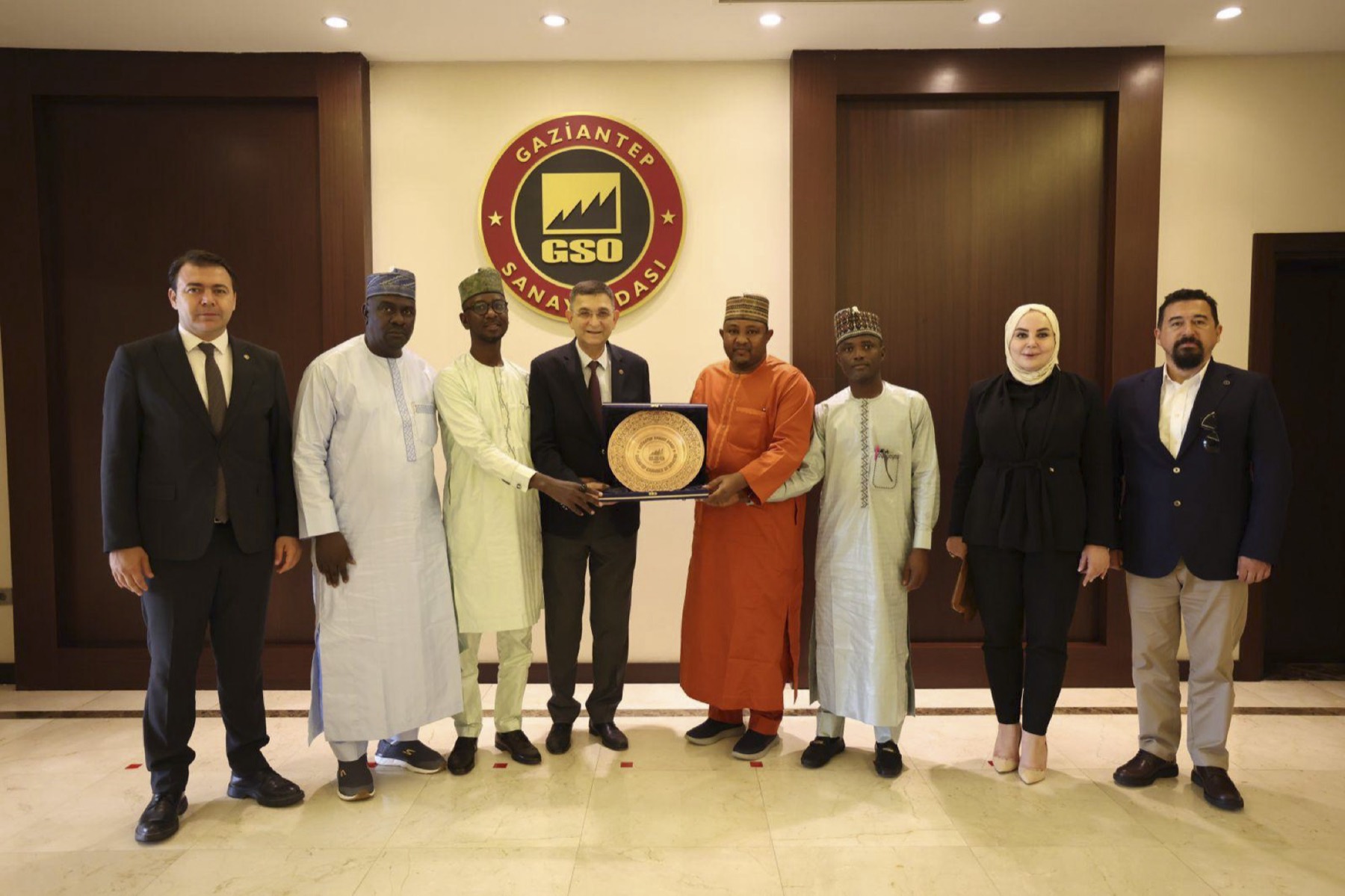 The Sokoto delegation with the Gaziantep Chamber of Industry