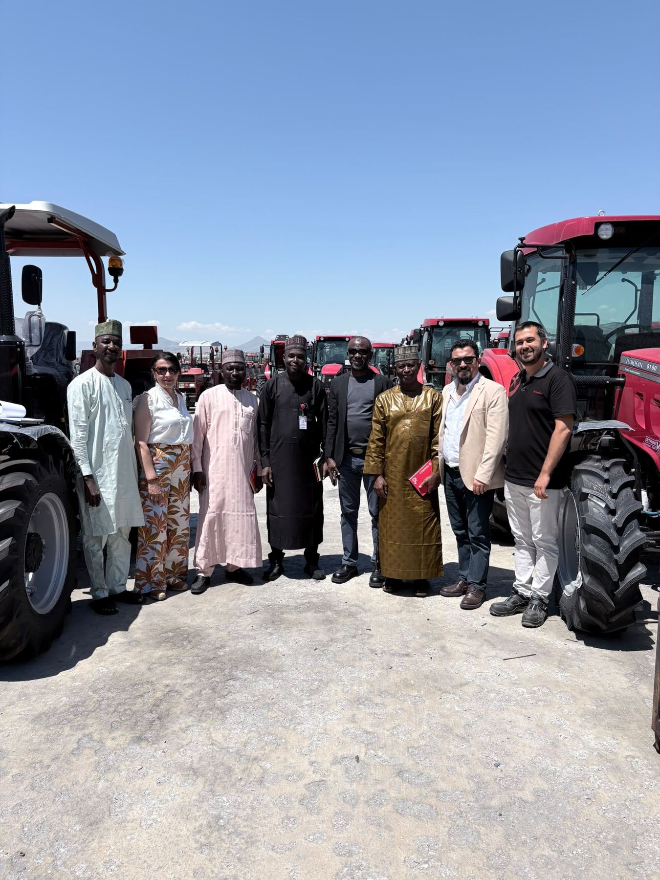 The Zamfara State delegation with the team of a Konya tractor manufacturer